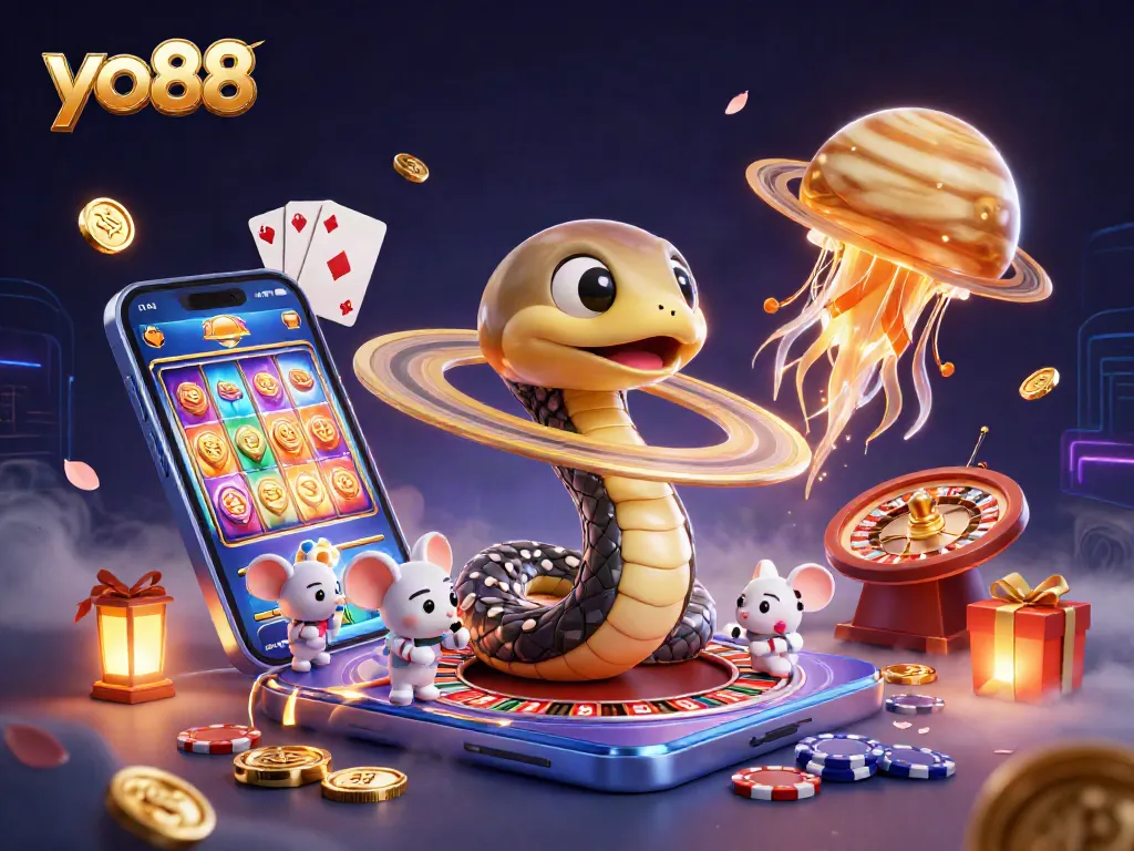 Engage with thrilling games at yo88 featuring cosmic casino elements and vibrant slot action.