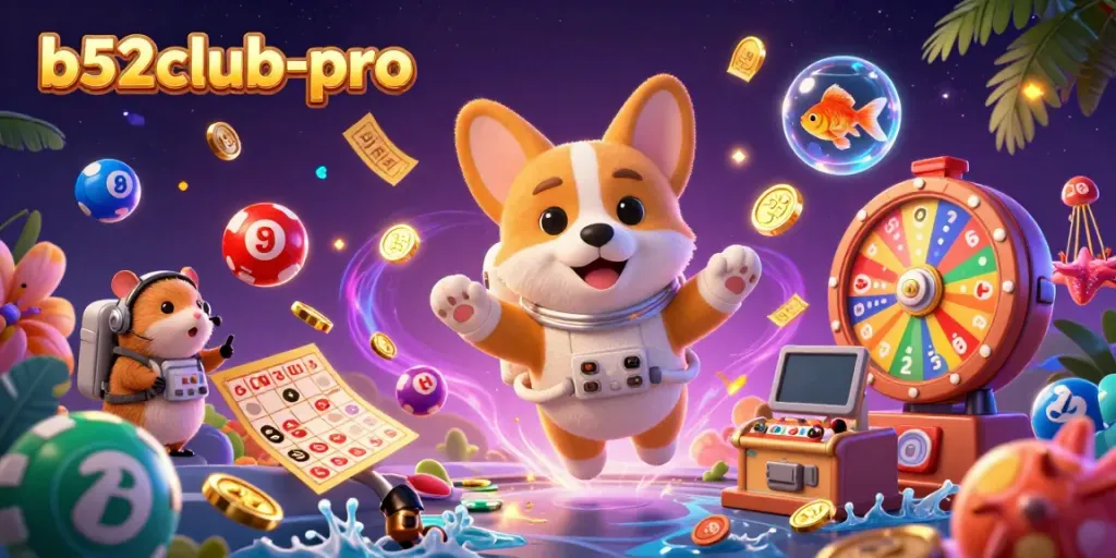 Engage thrillingly in b52club-pro’s animated casino adventure with floating prizes and vibrant visuals.