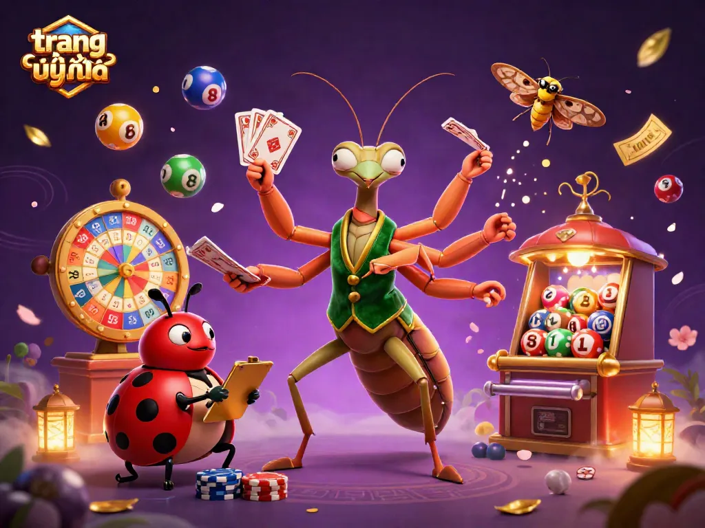 Experience the excitement of trang cá độ uy tín with colorful elements in a vibrant digital casino scene.
