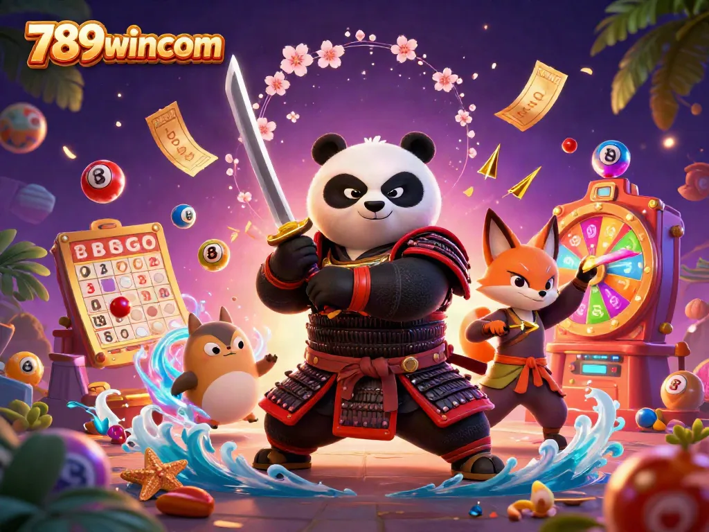 Experience thrilling gameplay with 789wincom, featuring dynamic characters and a vibrant casino atmosphere.
