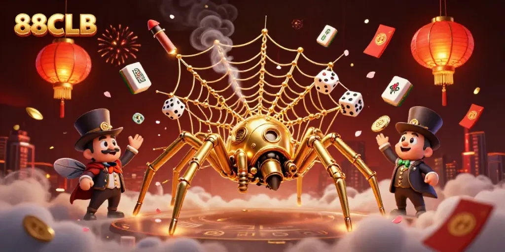 Experience 88CLB's thrilling gaming universe with this vibrant illustration filled with excitement.