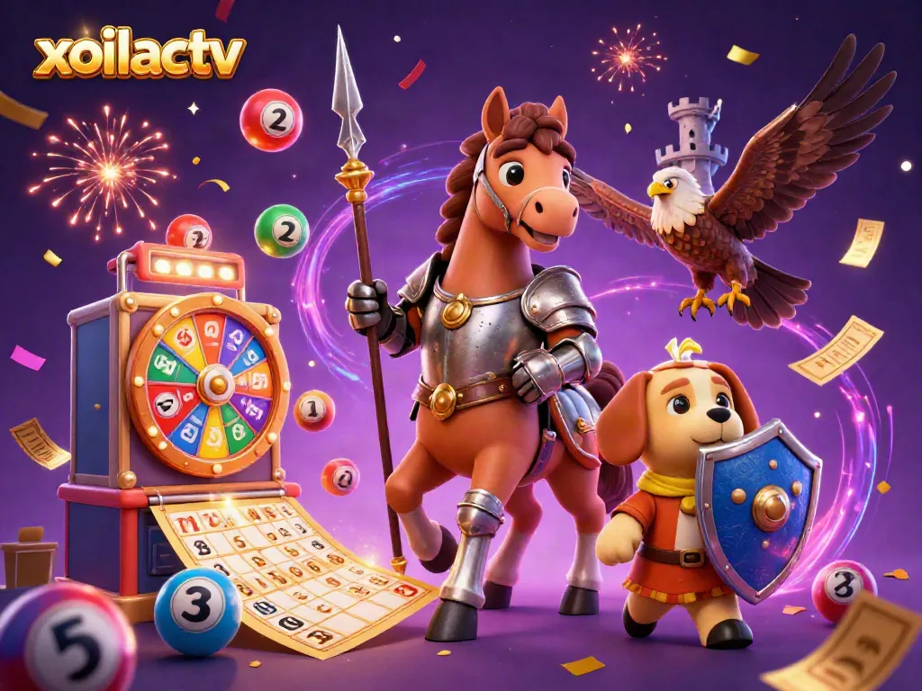 Xoilactv brings exciting lottery experience to life with vibrant characters and dynamic gameplay.